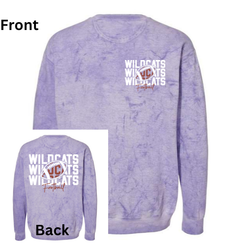 wildcat football Crewneck