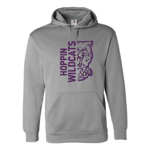 Hoppin Wildcat Dri fit Hoodie