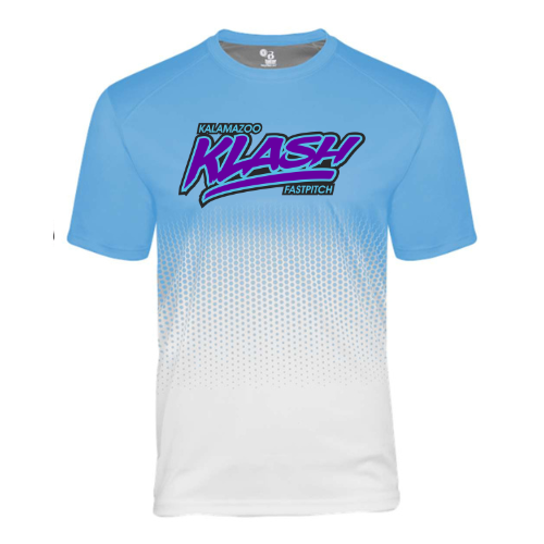 KLASH ombre performance t shirt