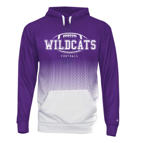 TR wildcat ombre hoodie